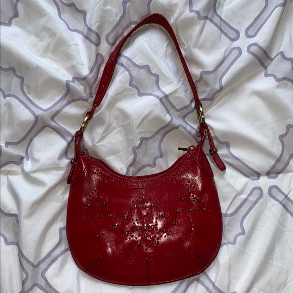 Kenneth Cole Red Shoulder Purse